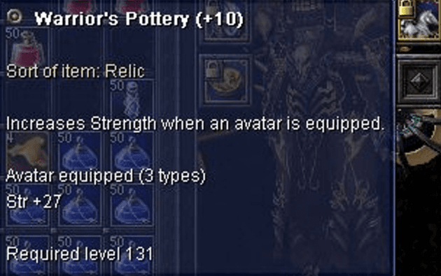 Warrior's Potter +10